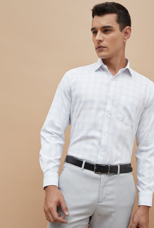 CODE Checked Regular Fit Formal Shirt