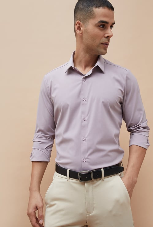 CODE Solid Slim Fit Formal Shirt