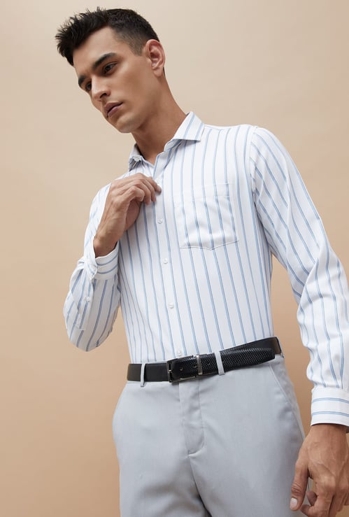 CODE Striped Slim Fit Formal Shirt