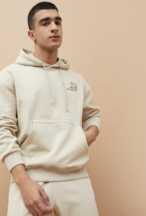 KAPPA Embroidered Hooded Sweatshirt