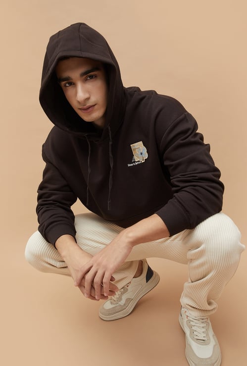 KAPPA Embroidered Hooded Sweatshirt