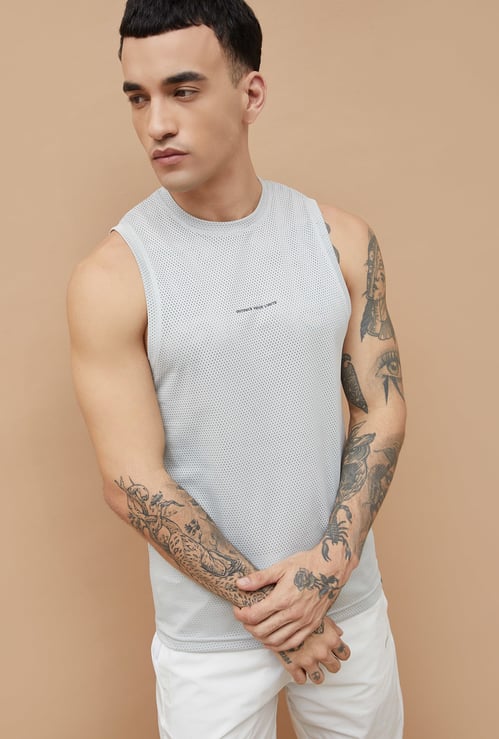 FAME FOREVER ACTIVE Knit Sleeveless T-shirt