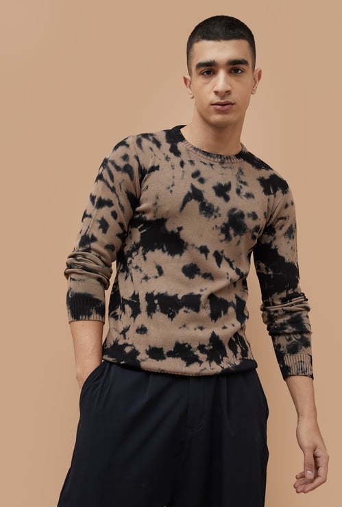 FORCA Tie & Dye Knit Sweater