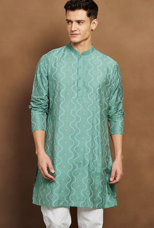 MELANGE Ethnic Motif Print Kurta