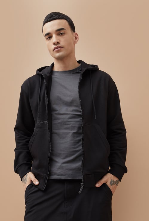 BOSSINI Solid Zip Through Hoodie