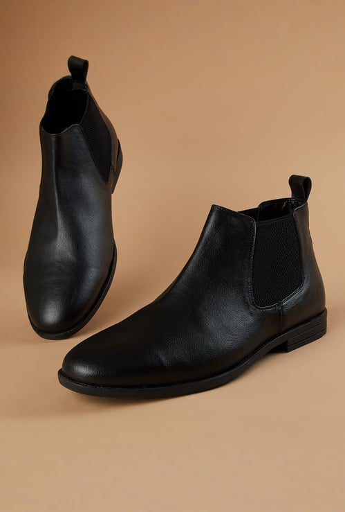 CODE Textured Chelsea Boots