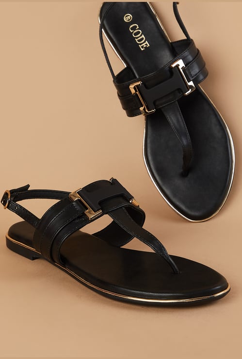 CODE Metal Accent Flats