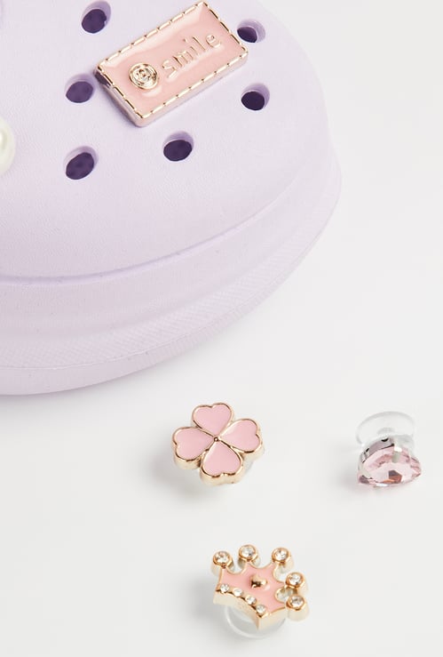 FAME FOREVER Embellished Clog Charms - Pack of 5