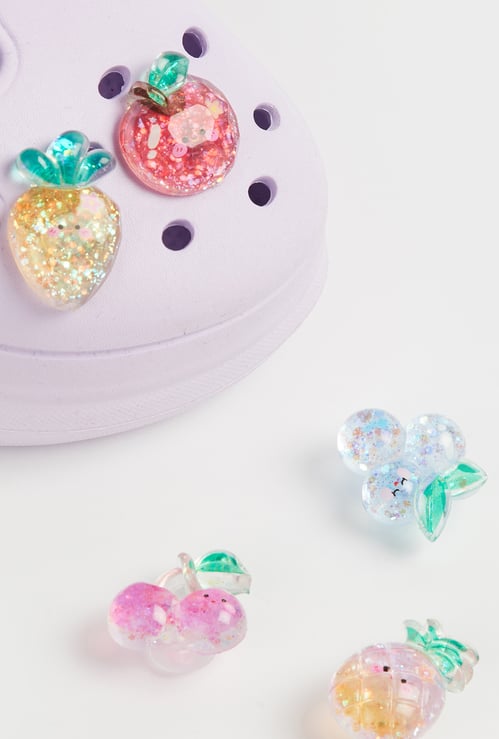 FAME FOREVER Shimmery Jitbit Clogs Charms - Pack of 5