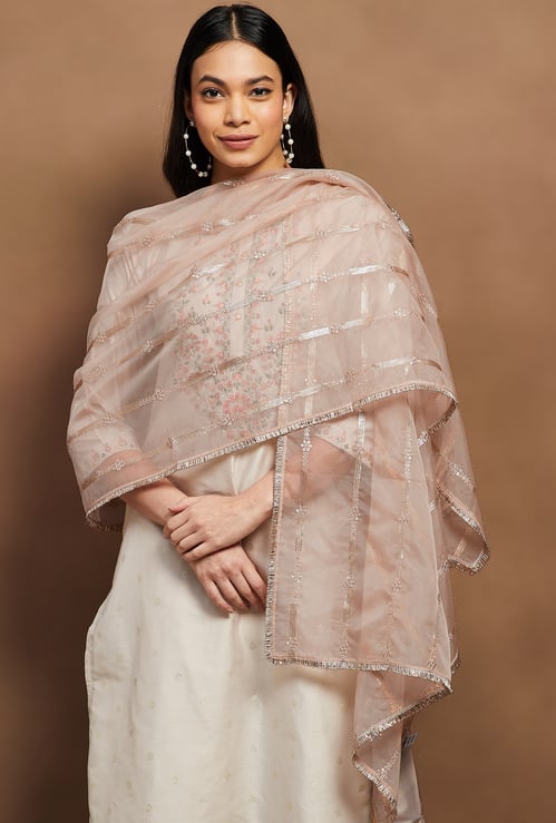 MELANGE Sequinned Dupatta