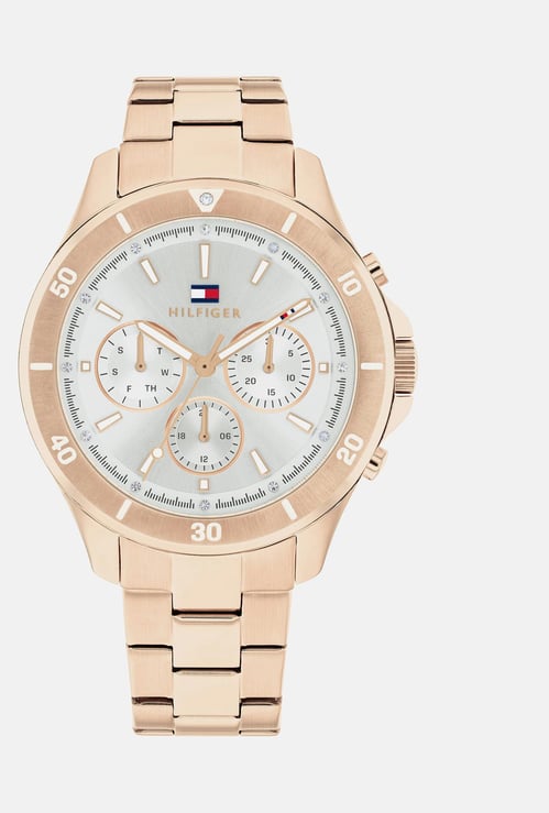 TOMMY HILFIGER Aspen Embellished Multifunction Watch - NTTH1782639