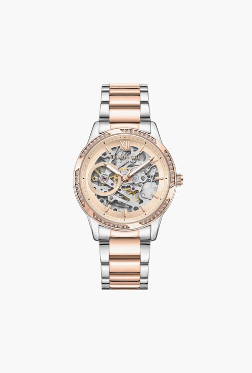 KENNETH COLE Embellished Bracelet Strap Automatic Watch - NTKCWLL0016402LD