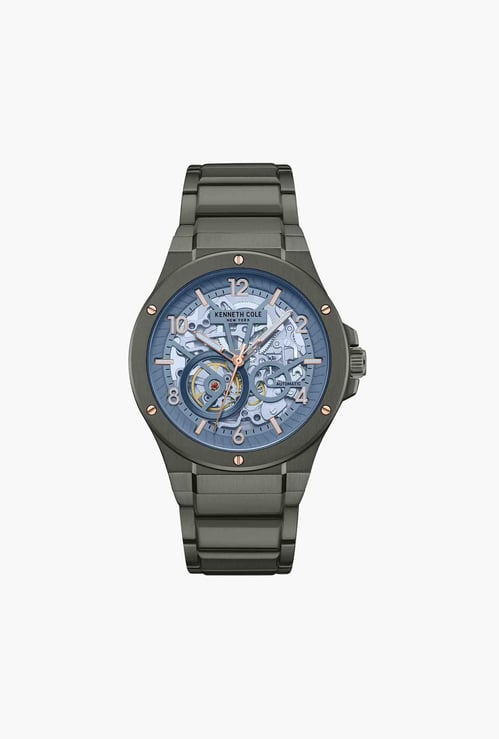 KENNETH COLE Skeleton Automatic Watch - NTKCWGY0063301MN