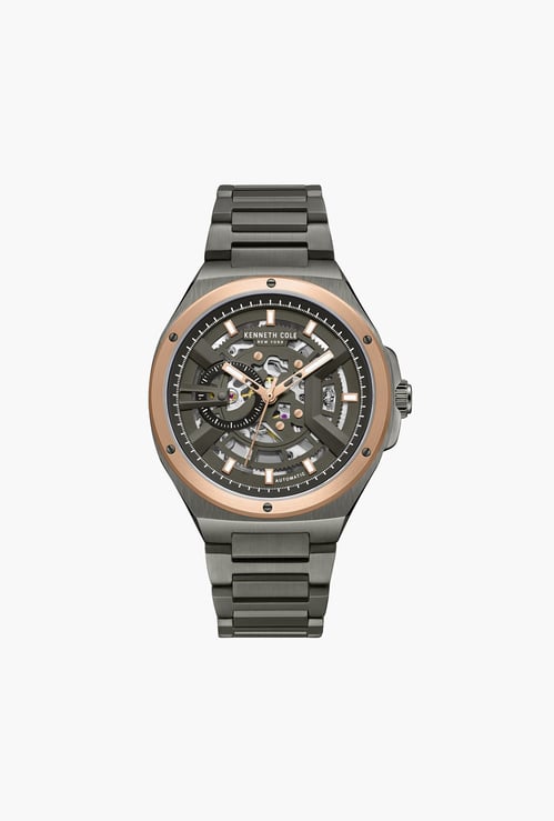 KENNETH COLE Skeleton Automatic Watch - NTKCWGY0064401MN