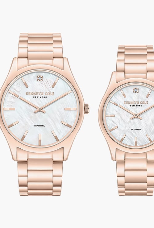 KENNETH COLE Couple Analog Watch Set - NTKCWGG0049601GLPA