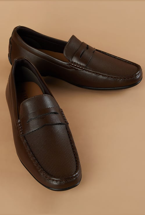 CODE Perforated Loafers