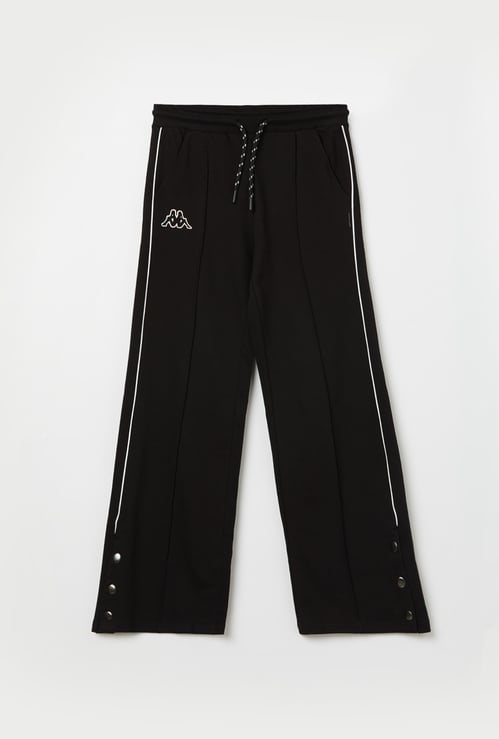 KAPPA Girls Contrast Piping Track Pants
