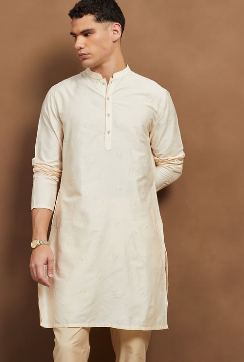 MELANGE Embroidered Long Kurta