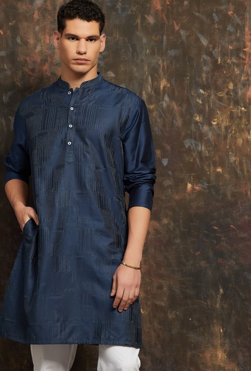 MELANGE Embroidered Long Kurta