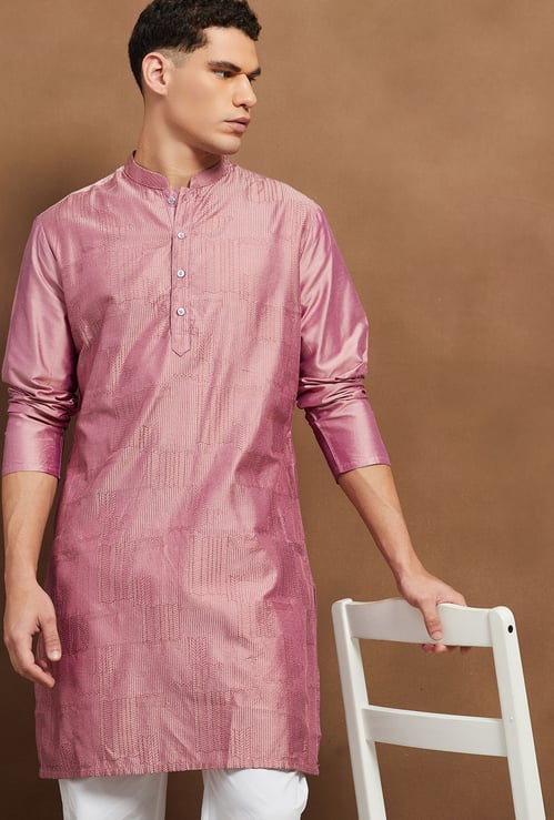 MELANGE Embroidered Long Kurta