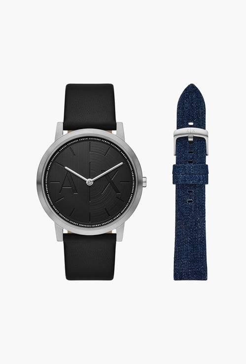 ARMANI EXCHANGE Analog Watch with Interchangeable Strap - AX7168SET