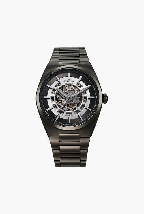 TITAN Nexus Skeleton Automatic Watch - 90221QM02