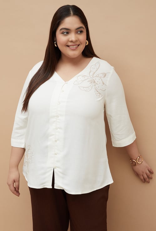 NEXUS Embroidered Top