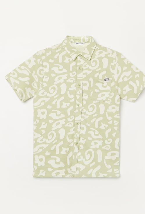 FAME FOREVER Boys Printed Shirt