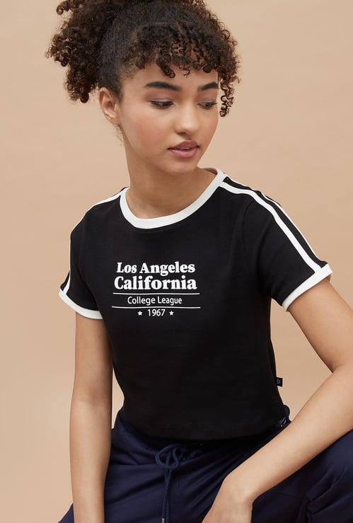 KAPPA Typographic Print Sports T-shirt
