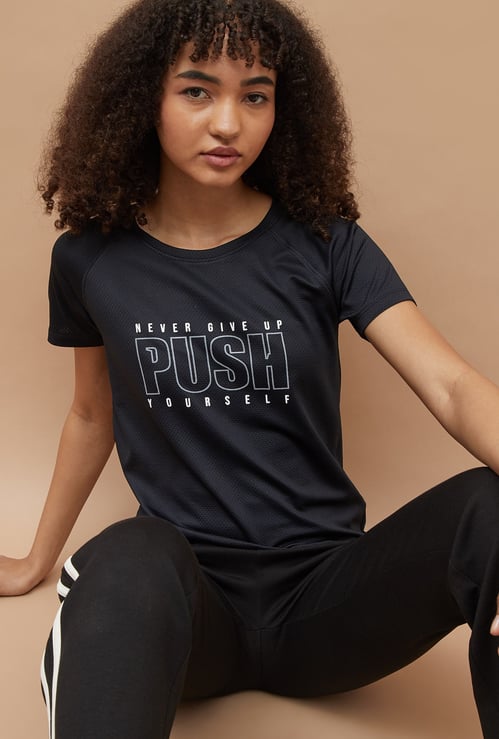 KAPPA Typography Print T-shirt