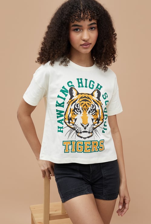 GINGER Stranger Things Boxy Fit T-shirt