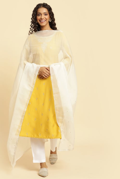 W Sequinned Dupatta