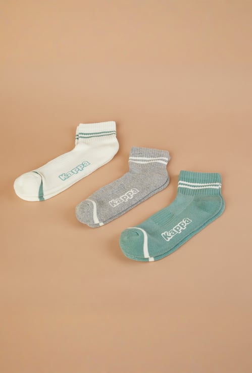 KAPPA Knitted Ankle-Length Socks - Pack of 3