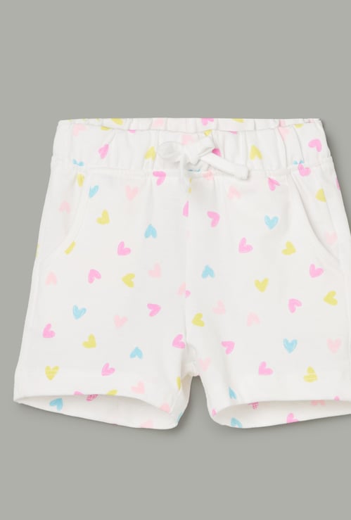 JUNIORS Girls Printed Shorts