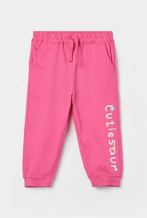 JUNIORS Girls Printed Joggers