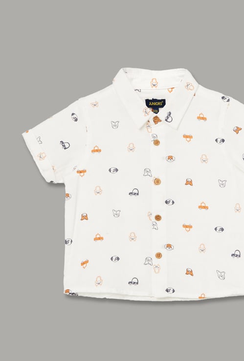 JUNIORS Boys Printed Shirt