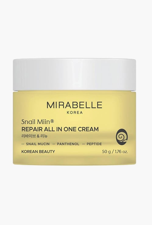 MIRABELLE Korea Snail Miin Repair All In One Cream - 50g
