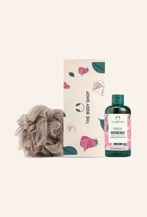 THE BODY SHOP Blooming British Rose Shower Gel Gift Set - 250ml