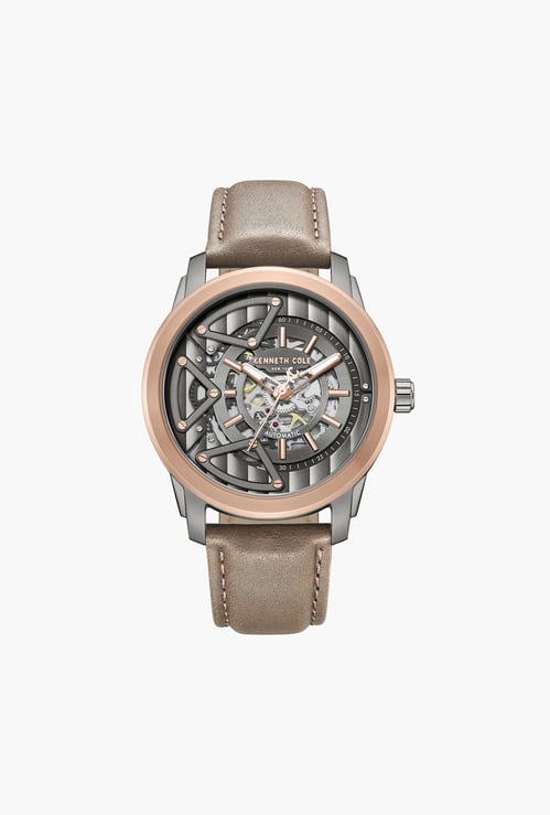 KENNETH COLE Automatic Watch with Silicone Strap - KCWGX0064902MN