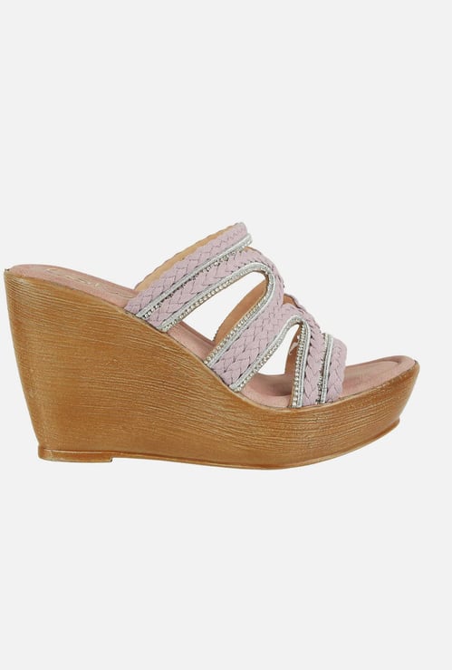 CATWALK Embellished Wedges
