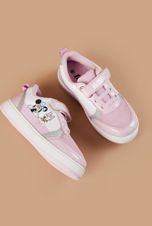 FAME FOREVER Girls Mickey Mouse Print Sneakers