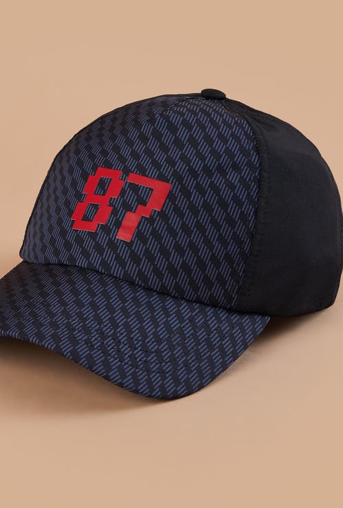 FAME FOREVER ACTIVE Typographic Print Baseball Cap