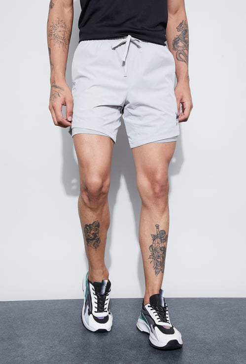 KAPPA Solid Regular Shorts