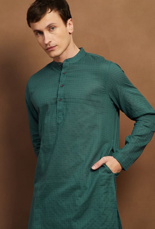 MELANGE Woven Straight Kurta