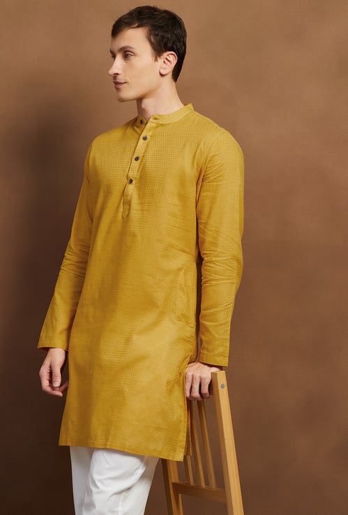 MELANGE Woven Straight Kurta