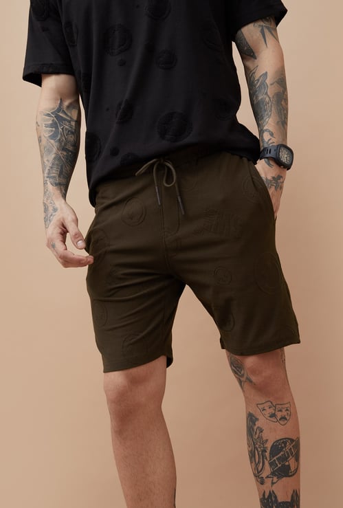 SmileyWorld Embossed Shorts