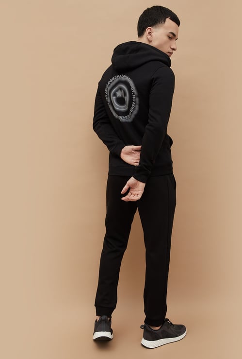 SW SMILEY Back Graphic Print Hoodie