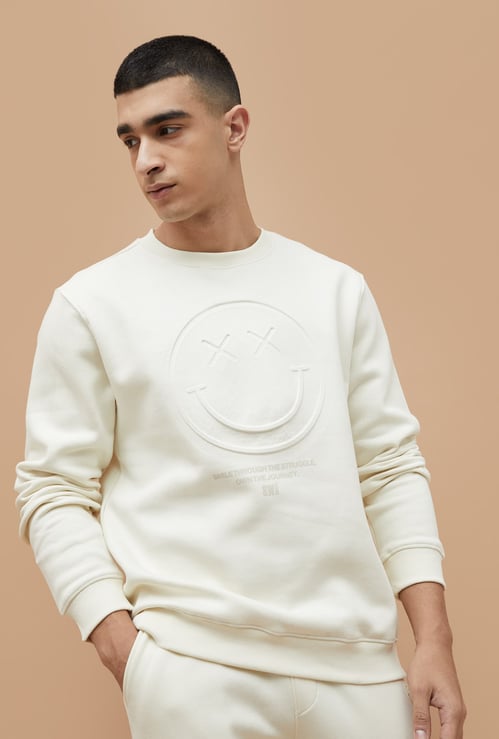 SmileyWorld Embossed Sweatshirt