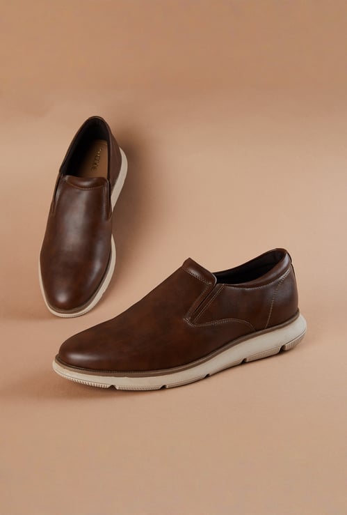 CODE Solid Slip-On Shoes
