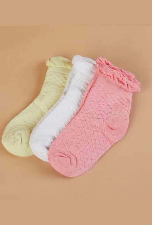 FAME FOREVER Knitted Socks - Pack of 3